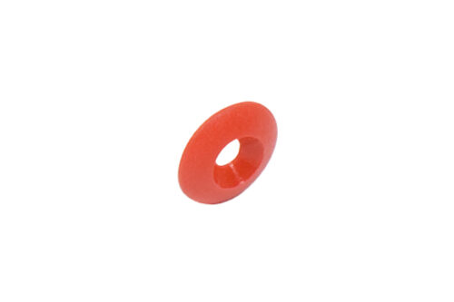 NYLON SEAT'S WASHER D.8 MM RED