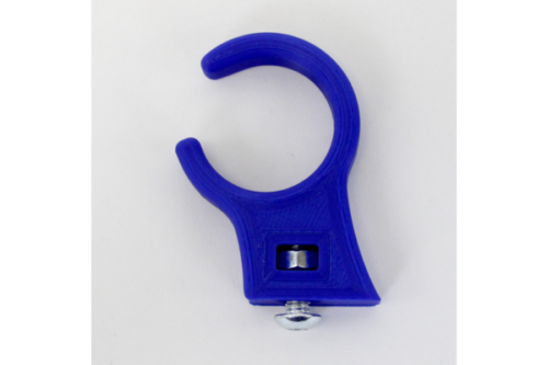 SILICONE HOSE SUPPORT BLUE